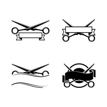 BARBER LOGO Stock Illustration