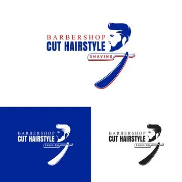Barber Logo Illustrazione stock