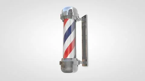 Barber Pole 3D Model