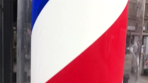 Barber Pole Stock Footage 145220627