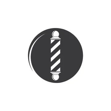 Barber pole icon vector illlustration Stock Illustration