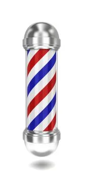 Barber pole Stock Illustration