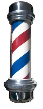 Barber pole Foto stock