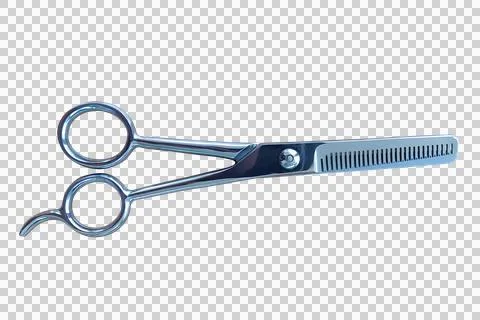 Barber scissors Stock Photos
