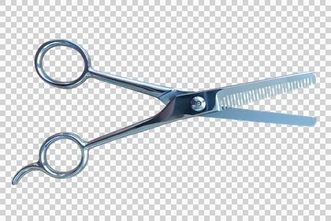 Barber scissors Stock Photos