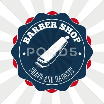 barber shop vector illustration Stock Vector, barber shop 