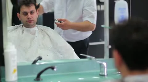 Barber shop Stock Footage 11144031