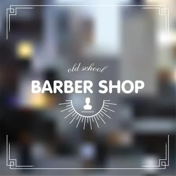 Barber shop Stock Illustration