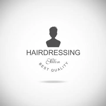 Barber shop logo Stock Illustration