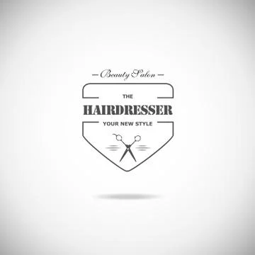 Barber shop logo Illustrazione stock