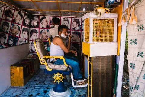 Barber shop Stock Photos