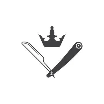 Barber shop Vector icon design illustration Stock Illustration