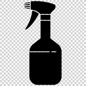 Barber spray bottle Stock Illustration