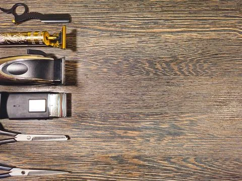 Barber tools 1 Stock Photos