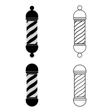 Barber vector icon Stock Illustration