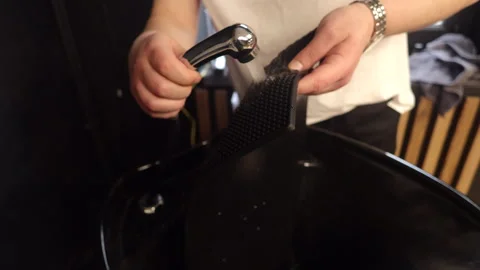 Barber wash Stock Footage 267877064