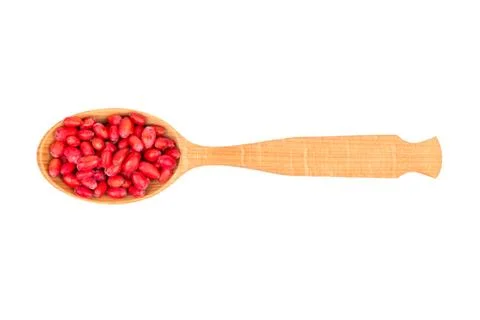 Barberry in spoon Stock Photos