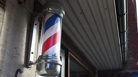 Barbers pole. Stock Footage 301678981