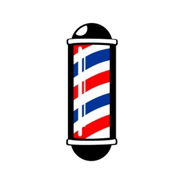 Barber's Pole Stripes Stock Illustration