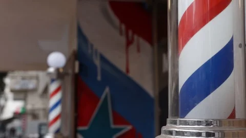 Barbershop Stock Footage 125403232