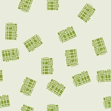 Barbershop glyph seamless pattern Ilustración de archivo
