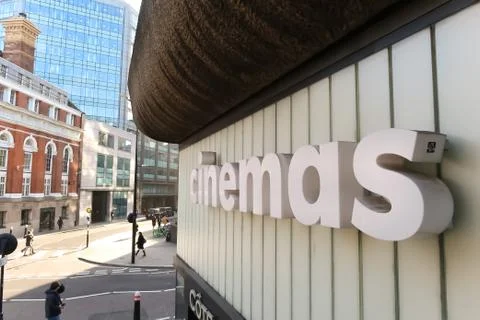 Barbican Cinema Stockfoto's