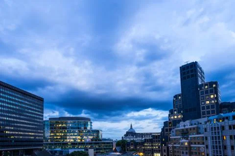 Barbican flat Stock Photos