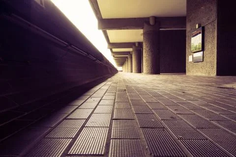 Barbican floor Stock Photos
