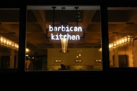 Barbican Kitchen Stockfoto's