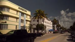 Barbizon Hotel On South Beach Stock Footage 982923 Barbizon Hotel On Ocean Drive Miami Beach Stock Footage
