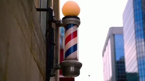 Barbour pole Stock Footage 21444296