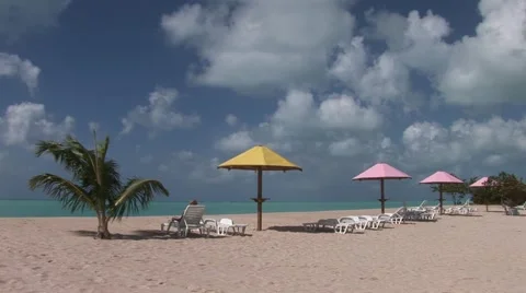 Barbuda Beach Stock Footage 1183976