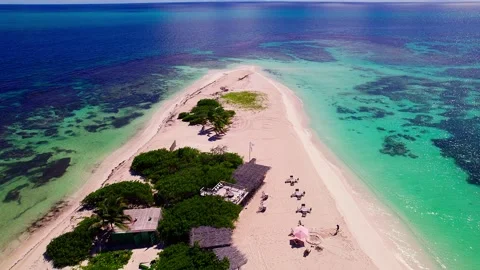 Barbuda Drone Footage Stock Footage 255508632