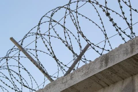 The barbwire Stock Photos