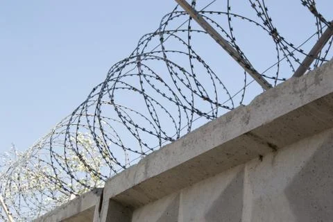 The barbwire Stock Photos