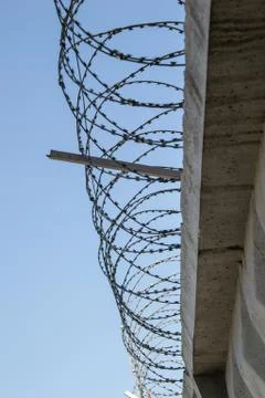 The barbwire Stock Photos