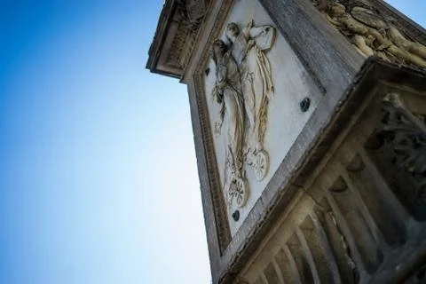Barca statue close Stock Photos