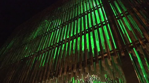 Barcaldine-Tree Of Knowledge Inside Structure Stock Footage 48584127