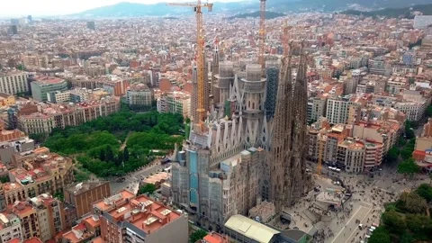 Barcelona  4k Stock Footage 247523128