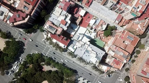 Barcelona aerial view of Eixample Stock-Footage 109326403