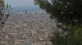 Barcelona behind the trees 4k or 4k+ Resolution