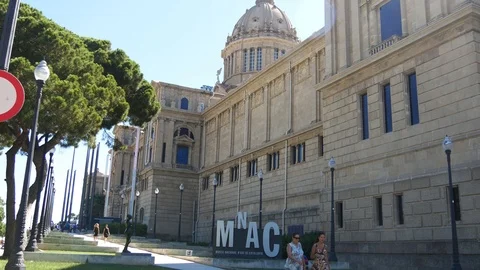 Barcelona building Stock Footage 93708930