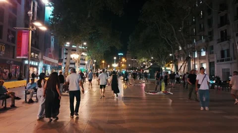 Barcelona City in Spain Stock Footage 327763382