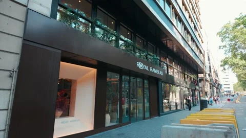 Barcelona City in Spain Stock Footage 327763515