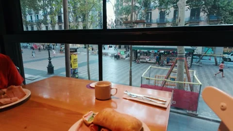 Barcelona City in Spain Video stock 327763531