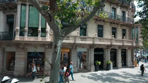 Barcelona City in Spain Stock Footage 327766485
