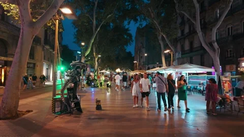 Barcelona City in Spain Stock Footage 327767962