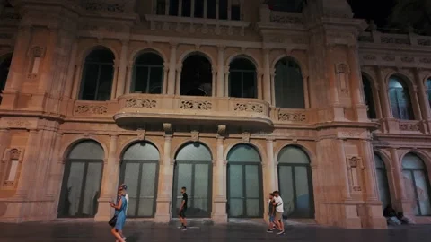 Barcelona City in Spain Stock Footage 327768259