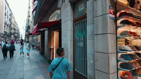 Barcelona City in Spain Stock Footage 327769714