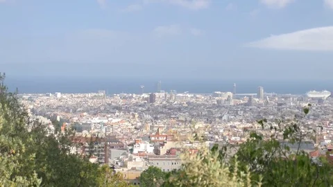 Barcelona cityscape Stock Footage 75818276